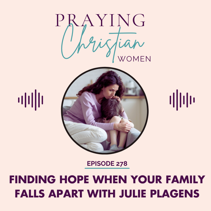 278 Finding Hope When Your Family Falls Apart with Julie Plagens