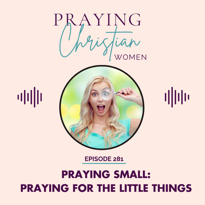 281 Praying Small: the Pros and Cons of Praying for the Little Things
